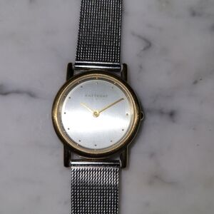 Kattegat Denmark Stainless Steel 2 Tone Mesh Strap Watch